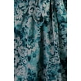 thumbnail image 4 of Linea Donatella Jade Medallion Print Satin Charmeuse Wrap Short Robe S/M, 4 of 5