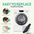 thumbnail image 3 of CSYANXING 9164761 Dryer Plinth Filter for Miele T1 Dryers Premium Sponge Easy Install Direct Replacement 5 Pack, 3 of 10