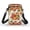 Autumn Pumpkin Leaves Print, variant on FUIALDOLG Leopard Print Cell Phone Purse, Double Deck Over Shoulder Bags Polyester Adjustable Shoulder Strap Mini Crossbody Bags for Shop Travel