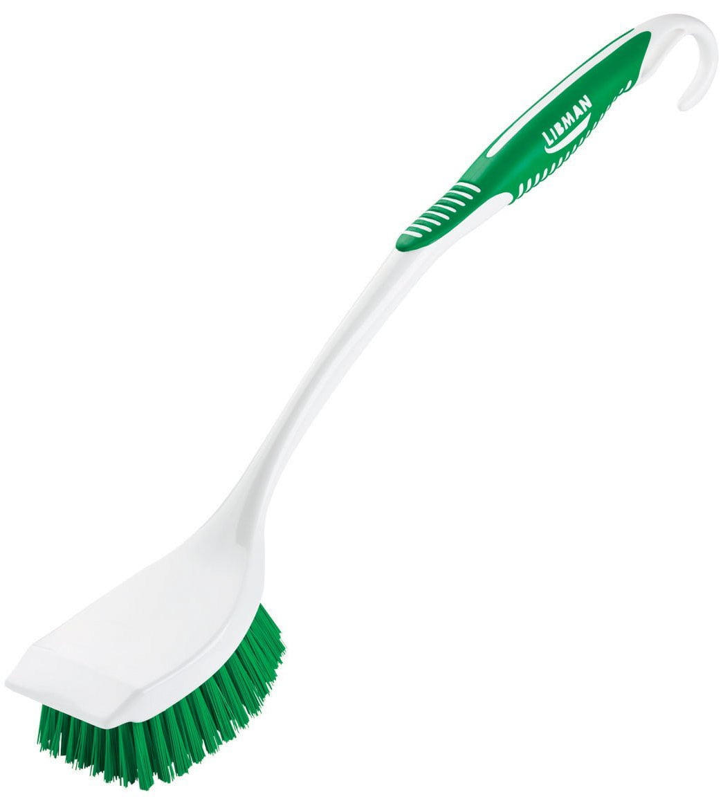 Libman Long Handle Scrub Brush 00010 - Walmart.com