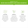 thumbnail image 3 of WOW Skin Science Aloe Vera Shampoo For Hydration and Soothing Scalp - 250ML, 3 of 6