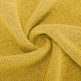 thumbnail image 5 of Htigea Women's V-Neck Long Sleeve Sweater Solid Knit Jumper Casual Loose Fit Pullover Tops Fall Trendy Knitwear Yellow XXL, 5 of 6