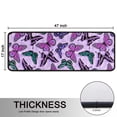 thumbnail image 5 of Kitchen Rugs Sets Of 2,Purple Butterfly Pattern Anti Fatigue Kitchen Mat Rugs Non Slip Washable,Decorative Kitchen Floor Mats for Kitchen,Sink,Laundry,17"x47"+17"x47", 5 of 5