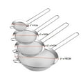 thumbnail image 6 of Multifunctional Stainless Steel Filter Spoon, 4-Piece Fine Mesh Milter, Stainless Straniners, Easy to Clean. Safe, and Versatile, 6 of 7