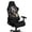 3D Dachshund Dog, variant on Whosucclay Giraffe Flower Print Gaming Chair Cover, Stretchable Elastic Computer Desk Chair Cover with Armrest Covers, 4Pcs Soft Non Fading Office Chairs Covers Slipcovers