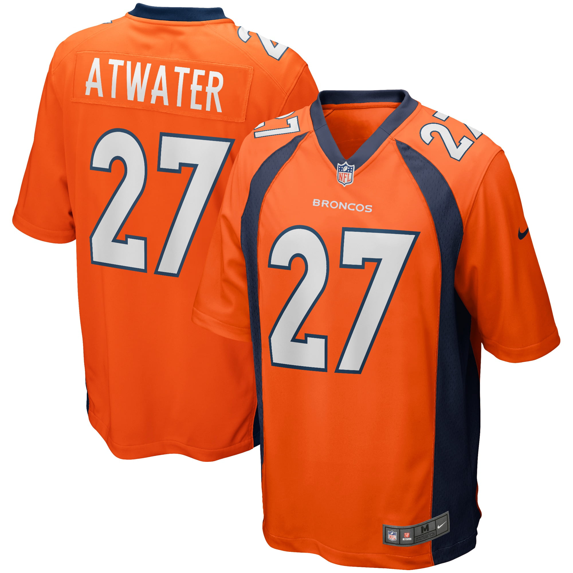 steve atwater white jersey