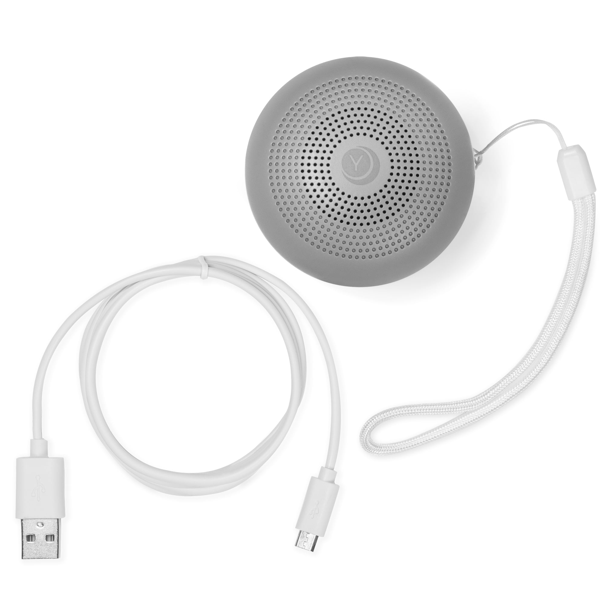 Yogasleep Travel Mini White Noise Sleep Sound Machine with Night Light, Gray