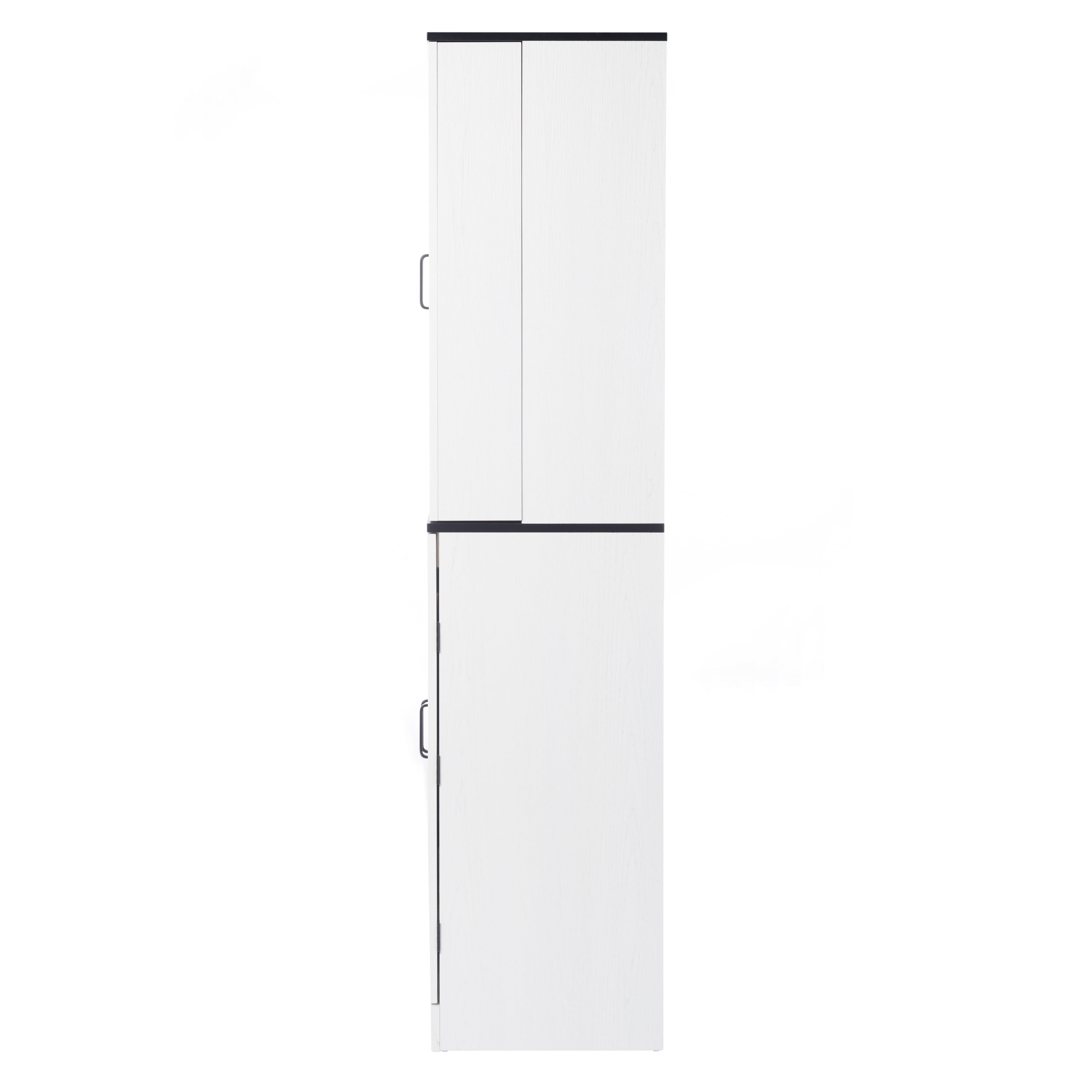 Gewnee 67.7" Modern Kitchen Pantry Cabinet with Magnetic Lock,Adjustable Shelves & Door Storage - Versatile Storage Cabinet for Kitchen,Dining or Living Room Organizer