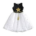 thumbnail image 1 of WEAIXIMIUNG Robes pour Filles 7-8 Élégantes Robe Tutu en Maille Sans Manches Mignonne pour Fête 6-7 Ans, 1 of 6