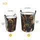 thumbnail image 3 of Fotbe desert Man Shepherd Dog Cesto de Ropa con Asas, Cesto Impermeable de Gran Capacidad, Bolsa de Lavado para Dormitorio, Cesto de Ropa con Ruedas y Asas-Medium, 3 of 6
