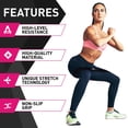 thumbnail image 3 of RIMSports Hip Resistance Workout Exercise Glute Booty Bands for Legs and Butt, Red L, 3 of 9
