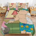 thumbnail image 1 of Ensemble de Housses de Couette Style Minimaliste pour Papa Américain, Utilisation à Long Terme, Toucher Moderne, 1 of 5