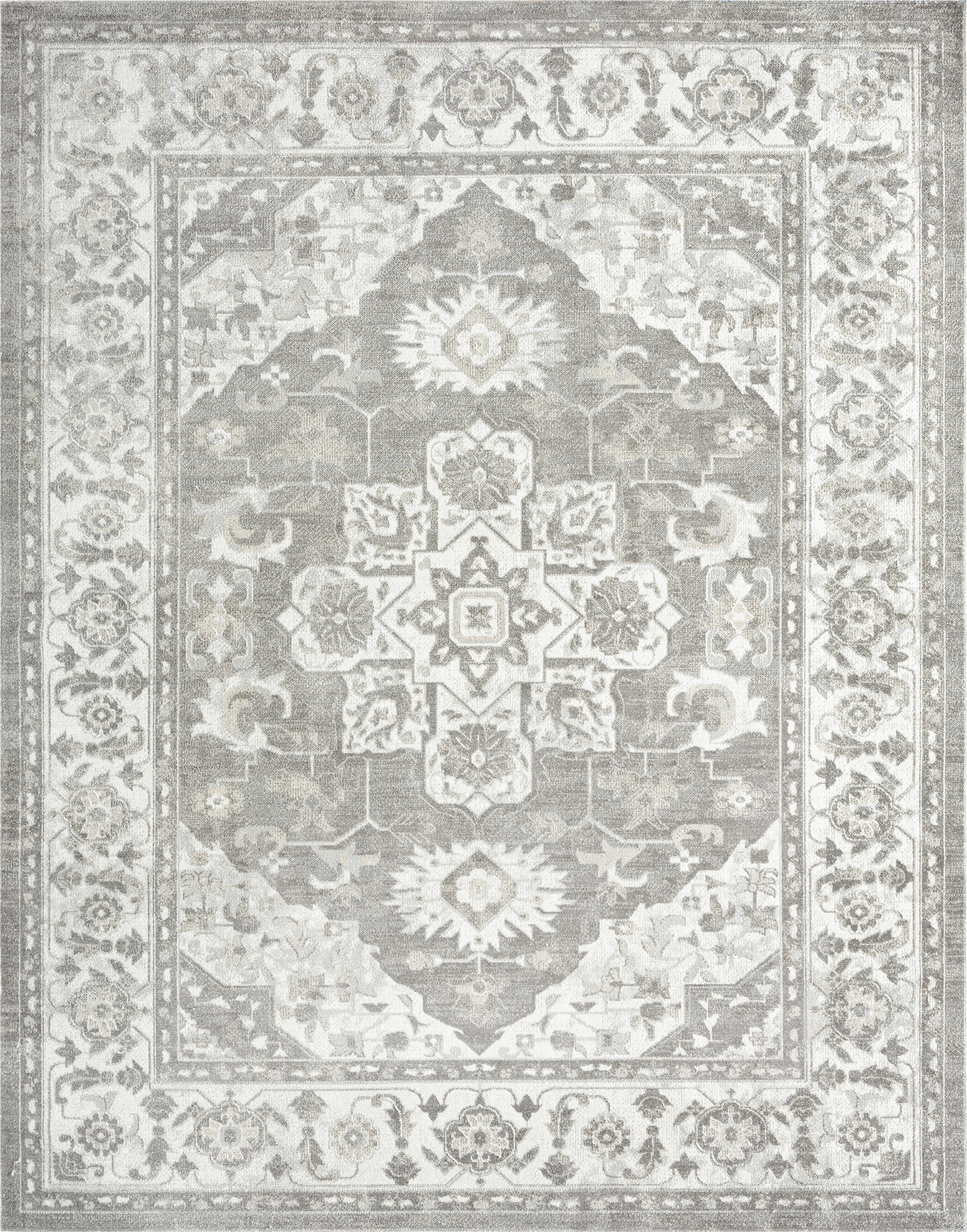 Traditional 9x12 Area Rug (8'9'' x 11'3'') Oriental Brown, Brown Living Room Easy to Clean