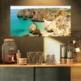thumbnail image 1 of Rocky and Rough Portugal Bay - Extra Large Seashore Canvas Art, 1 of 3