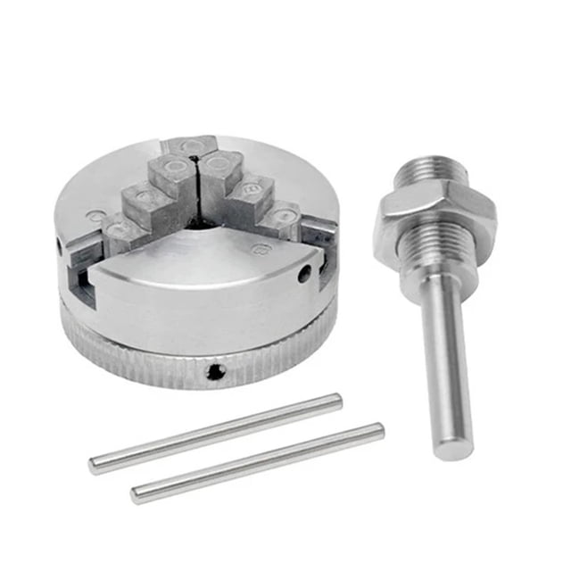 Riwesomey Abrazadera de torno autocentrante de aleación de Zinc Universal, abrazaderas manuales portátiles, accesorios para manualidades DIY, Type3 NO3