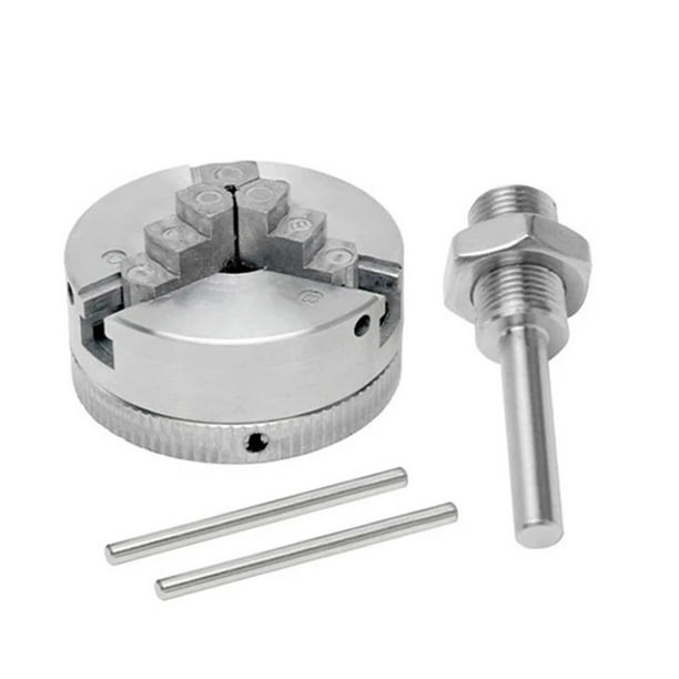 Eigraketly Abrazadera Universal de torno de afinación autocentrante, abrazaderas manuales portátiles, piezas de repuesto de carpintero para Artesanía Tipo B