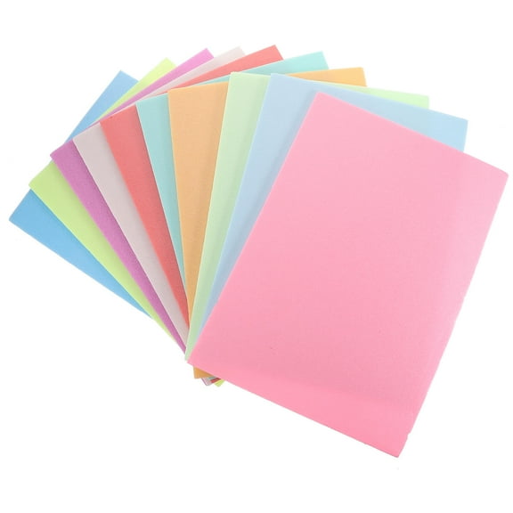 LEORX 10 Sheets of Polystyrene Sheets Plastic Foam for Printmaking with Simple Design