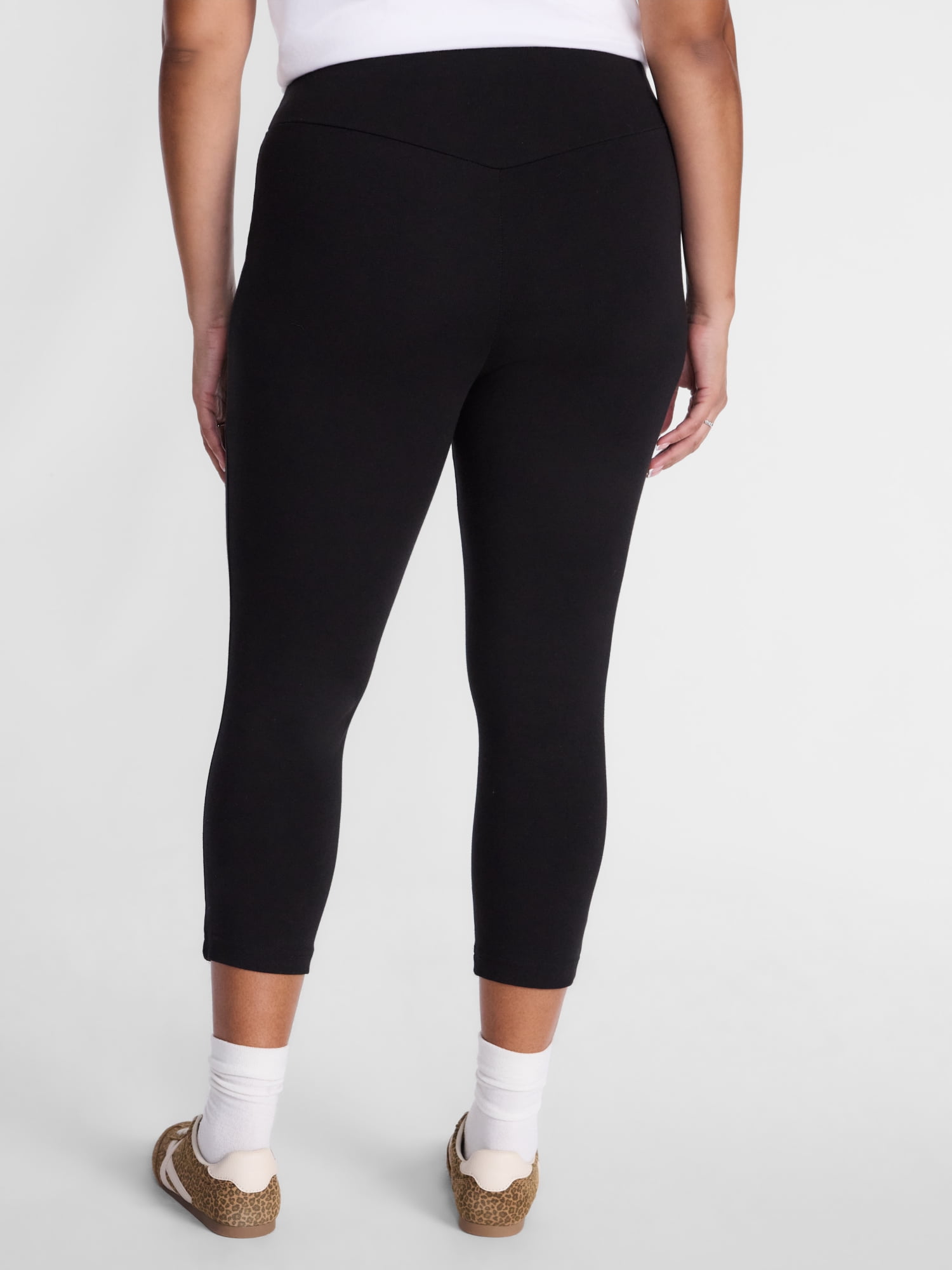 Terra & Sky Women's Plus Size Capri Legging, Sizes 0X-5X
