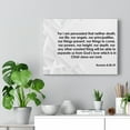 thumbnail image 5 of Scripture Walls Christ Jesus Our Lord Romans 8:38-39 Bible Verse Canvas Christian Wall Art Ready to Hang Unframed, 5 of 9