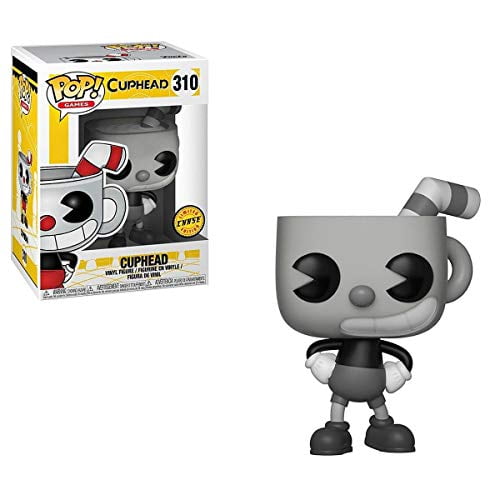 Funko Pop Games: Cuphead - Cuphead Black and White Vinyl Figure - Walmart.com - Walmart.com