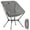 Grey, variant on Yl01 Snap Camping Chair 1 Second Setup Frame 441lb Capacity Camp Portable & Lightweight Backpacking