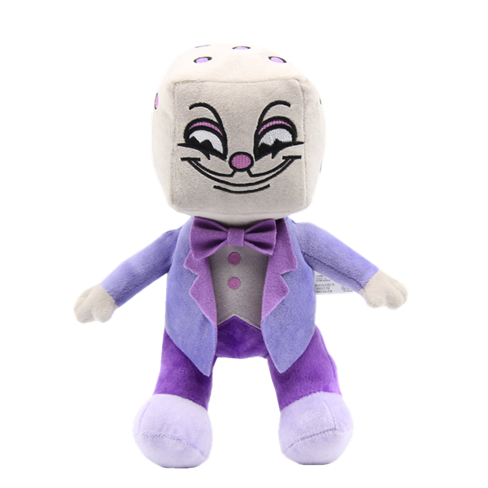 uiuoutoy Cuphead Game Toy King Dice Plush Doll Stuffed Toys 11'' Figure ...