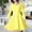 Yellow, variant on July 4Th Girls Dresses Size 14-16 Winter Summer Western Style Long Sleeved Small Floral Shawl Princess Style Girls' Dress
