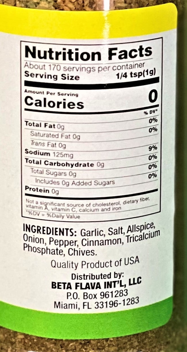 Beta Flava Garlic Scallion 5.5oz (170g) 6-Pack – Curated & Packaged by ODatzGood