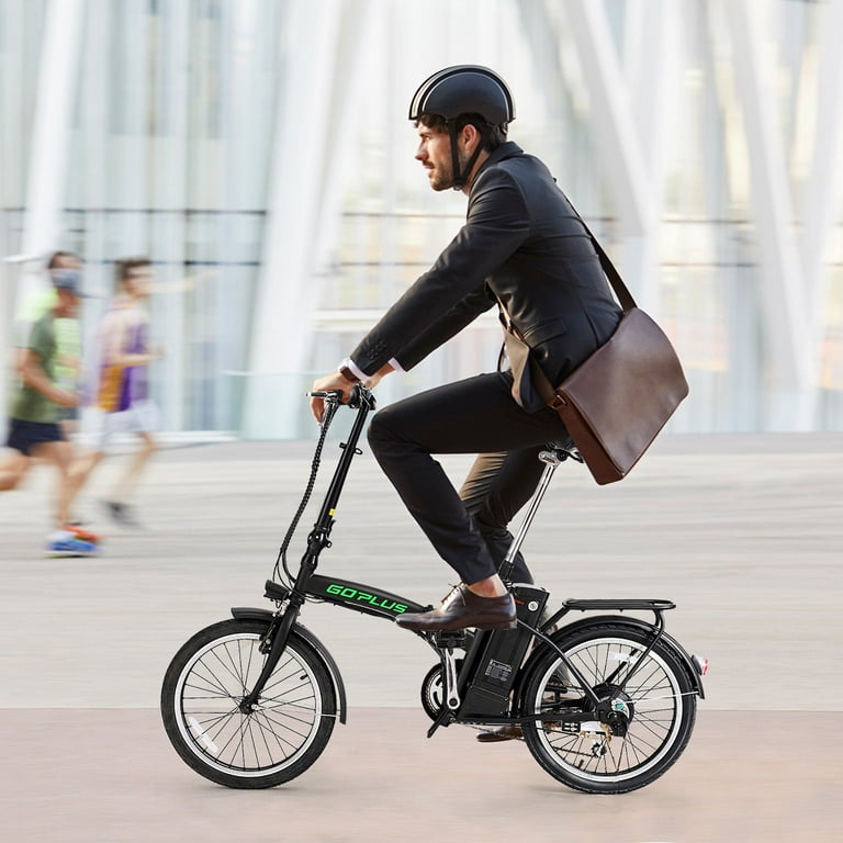 Goplus folding electric online bicycle