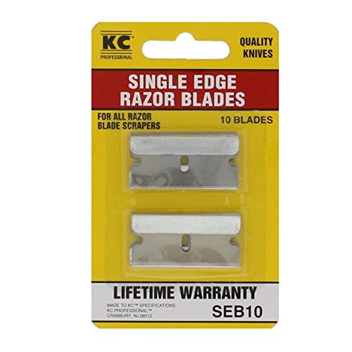 KC Professional SEB10 10 Pack Single Edge Razor Blades