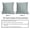 Aqua Dots, variant on Lime Green Cream Boho Design Polka Dot Throw Pillows 12x20 Set of 2 Modern Brush Strokes Print Decorative Outdoor Pillowcase Lumbar Cushion Cover Linen Pillow Case for Sofa Couch Bed