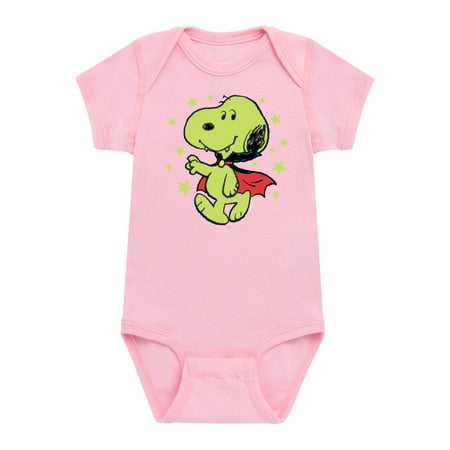 

Peanuts - Snoopy Vampire Stars Glow In The Dark - Infant Baby One Piece