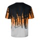 thumbnail image 4 of Hombres Casual manga corta estampado cuello redondo moda pulóver camiseta blusa Tops Pompotops oipoqjl7130, 4 of 4