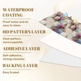 thumbnail image 6 of Peel and Stick Wallpaper Hand Painted Hydrangea Peony Artwork Textured Paper Wall Paper 23.6in x 9.8ft Self Adhesive Removable Boho Floral Contact Paper for Nursery Bedroom Cabinets, 6 of 8