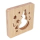 thumbnail image 4 of Lámpara 3D de Madera Ticfox muñeco de nieve navideño Luz suave y cálida USB, 4 of 14