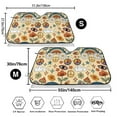 thumbnail image 2 of Goofa 70s Hippie Style Printed Car Windshield Sunshade,Foldable Reflective Sun Visor,UV Protection Heat Blocker Sunshade,Car Cooling Accessory-Medium, 2 of 7
