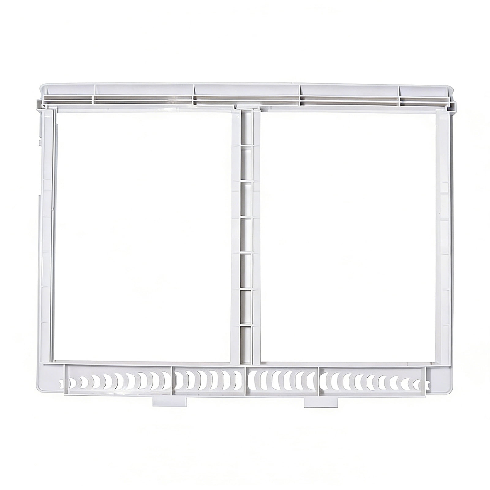 1 Piece Replacement Refrigerator Drawer Cover Frame Part 123456789 for Model Compatibility Enhanced Storage