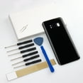 thumbnail image 4 of For Samsung Galaxy S8 SM-G950U Replacement Back Battery Cover Rear Housing Door Tool Black, 4 of 5