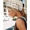 thumbnail image 2 of AWAYTR Tie-Back Triangle Bandana Boho Multicolor 2 Pack, 2 of 7