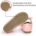 thumbnail image 4 of Meckior Toddler Dress Girls Shoes Mary Jane Bowknot Soft Sole Princess Shoes for Little Kids, 4 of 9