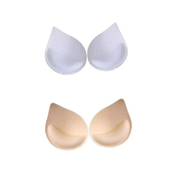 2 Pair Bra Insert Pads Removable Breathable Sport