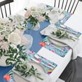 thumbnail image 6 of Decozen Cork Placemats Set of 6 for Dining Table, Table Placemats - Green Floral - Home Decor, 6 of 7