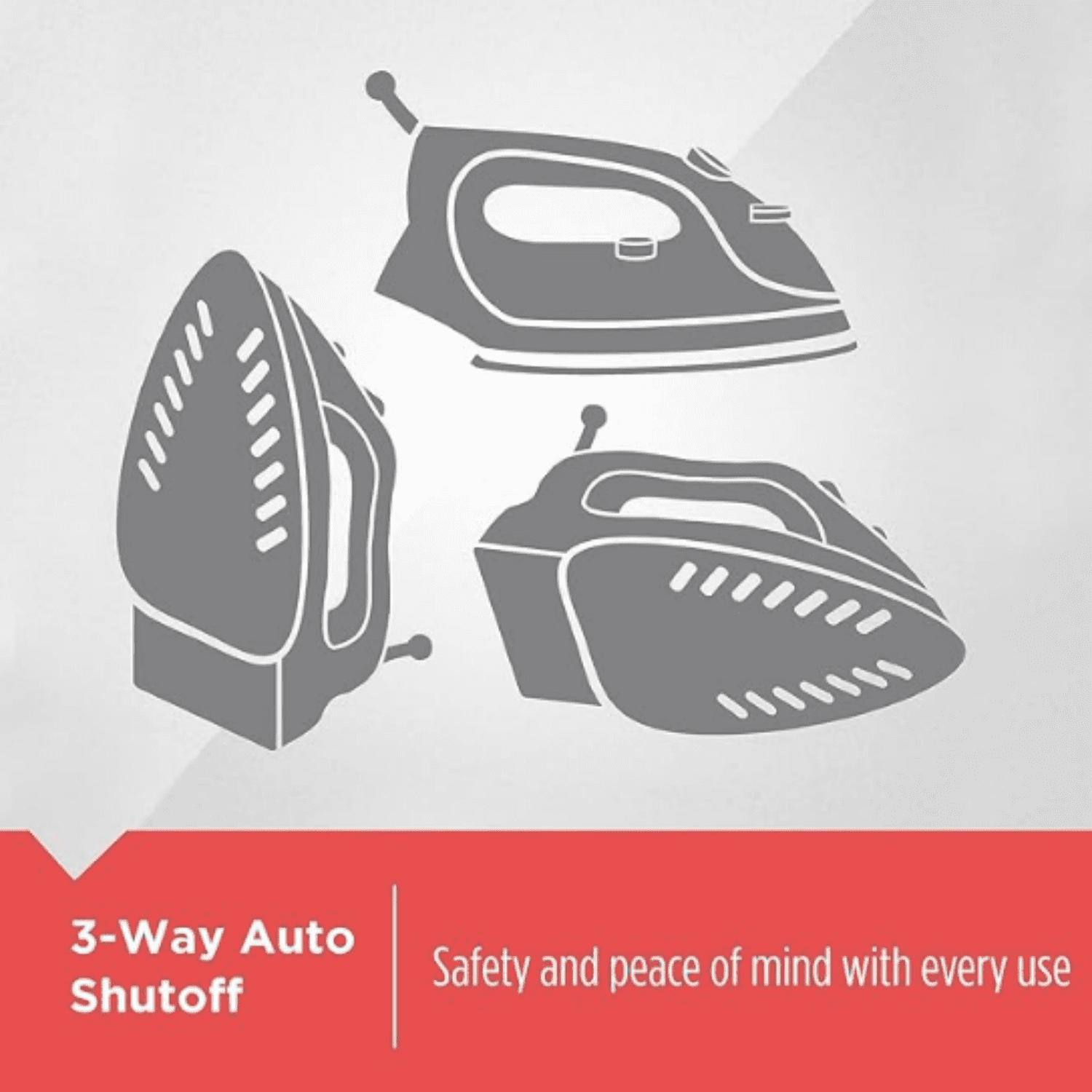 Elite Pro-Series Steam Iron, 6 Settings 1700 Watt, Navy