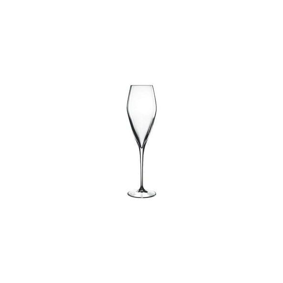 Luigi Bormioli Atelier 9.25 oz Champagne Glasses, 6 Count (Pack of 1), Clear