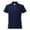 Dark Blue, variant on BLESSUME Men's Short Sleeves Tab Collar Clergy Shirt Pole Shirt - 10 colour