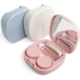 thumbnail image 1 of UpaClaire Contact Lens Case, Portable Cute Contact Color Lens Applicator Removal Kit, Durable, Compact 3pcs, 1 of 6