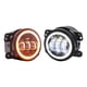 thumbnail image 1 of Par 4''faros De Niebla Led Ojos Ángel Para Wrangler Jeep Jk, 1 of 8