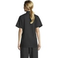 thumbnail image 2 of 0478-0108 Tahoe Ladies Short Sleeves Chef Coat in Black - 4XLarge, 2 of 9