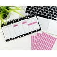 thumbnail image 4 of Royal Green Extra Small Labels 1 inch x 3/8 inch - Pastel Pink Sticker Sheets (25mmx10mm) - 2700 Pack, 4 of 8