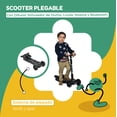 thumbnail image 4 of Scooter Patin Del Diablo Plegable, Con Humo, Musica y Bluetooth, Juguete Infantil  para Niños y Niñas de 3 a 8 Años, Patín del Diablo, 3 Ruedas, 4 of 9